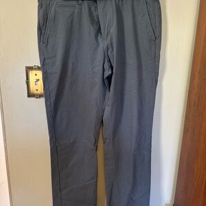 J. Crew Men's Charcoal Tech Pants